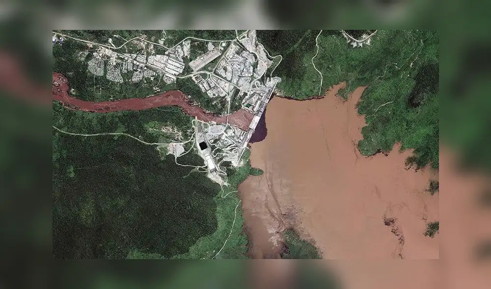 Imagen satélite de la Gran Presa del Renacimiento Etíope correspondiente al 12 de julio de 2020. 2020 Maxar Technologies / Reuters Imagen satélite de la Gran Presa del Renacimiento Etíope correspondiente al 12 de julio de 2020. 2020 Maxar Technologies / Reuters