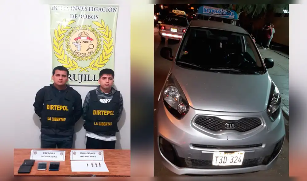 Sujetos quedaron en calidad de detenidos.