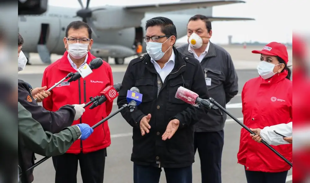 Vicente Zeballos aseguró que el Gobierno hace todo su esfuerzo para contener la propagación del coronavirus. Foto: PCM. Vicente Zeballos aseguró que el Gobierno hace todo su esfuerzo para contener la propagación del coronavirus. Foto: PCM.