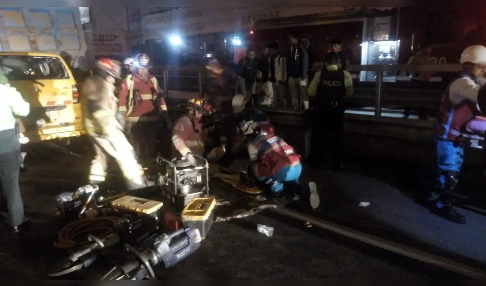 Lurín: accidente vehicular en Panamericana Sur deja cinco muertos [FOTOS y VIDEO]