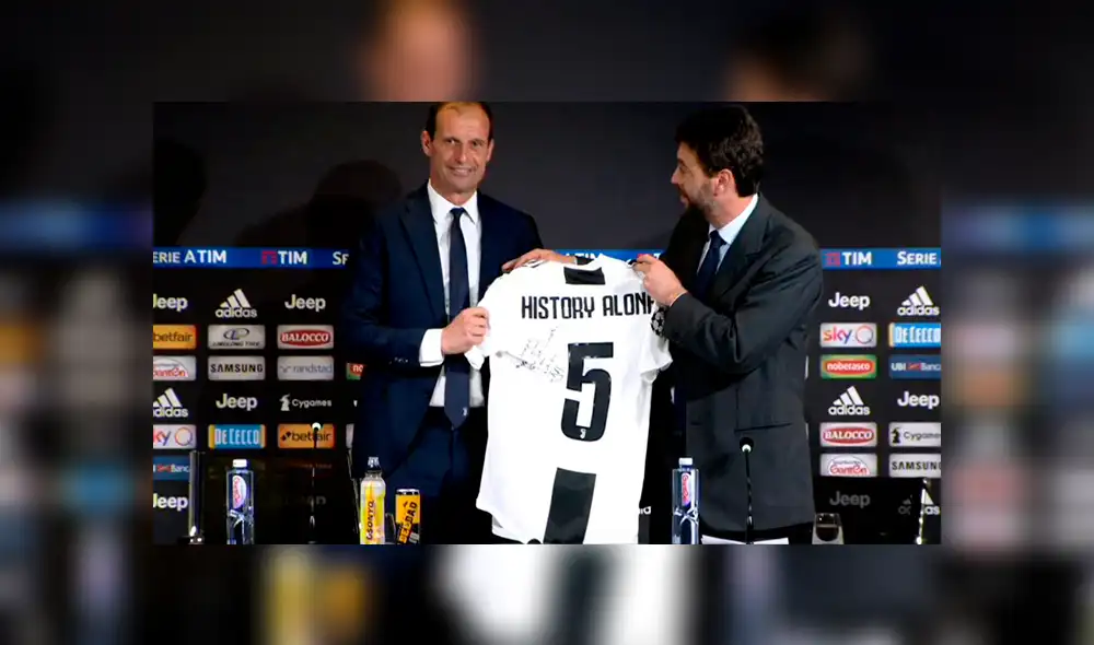 Cristiano Ronaldo se despidió de Massimiliano Allegri con emotivo mensaje