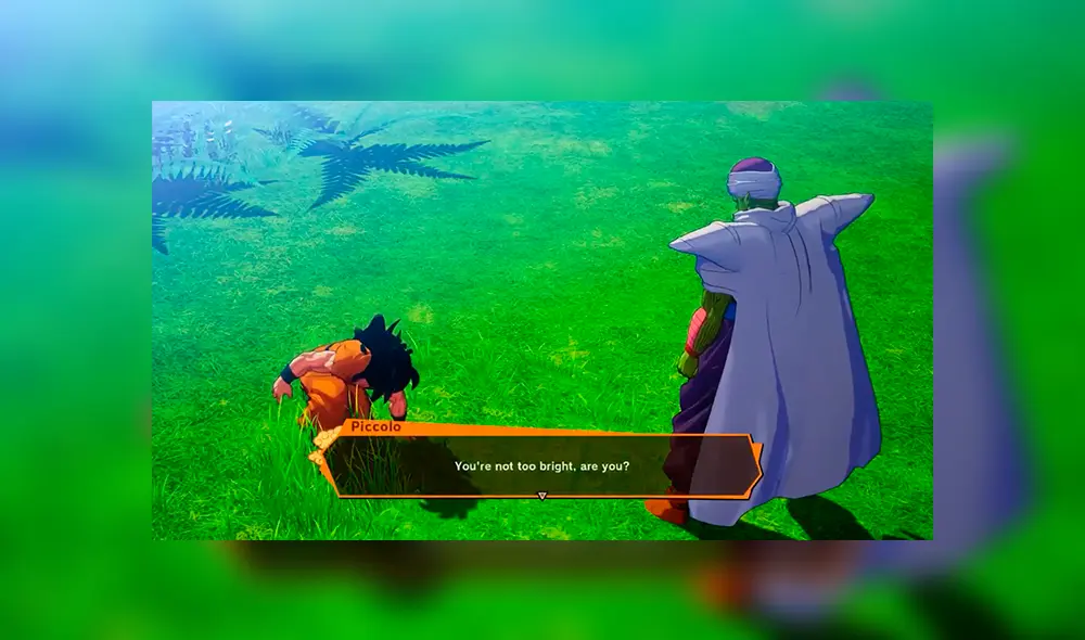 Yamcha es regañado por Piccolo y no se puede parar, gracias a glitch de Dragon Ball Z Kakarot. Yamcha es regañado por Piccolo y no se puede parar, gracias a glitch de Dragon Ball Z Kakarot.