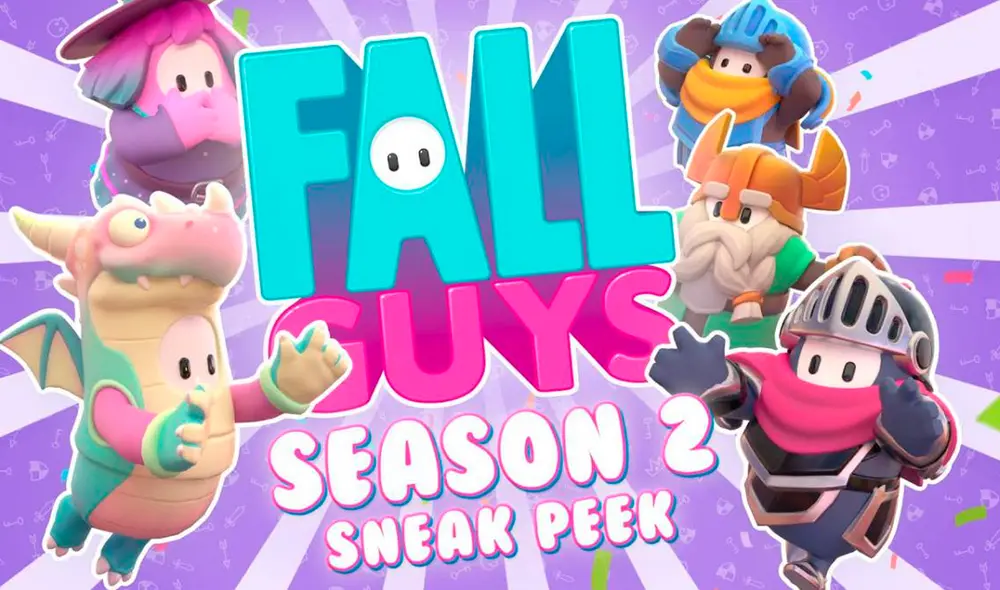 Fall Guys Temporada 2 se estrena el 8 de octubre en PS4 y PC. Foto: Mediatonic.