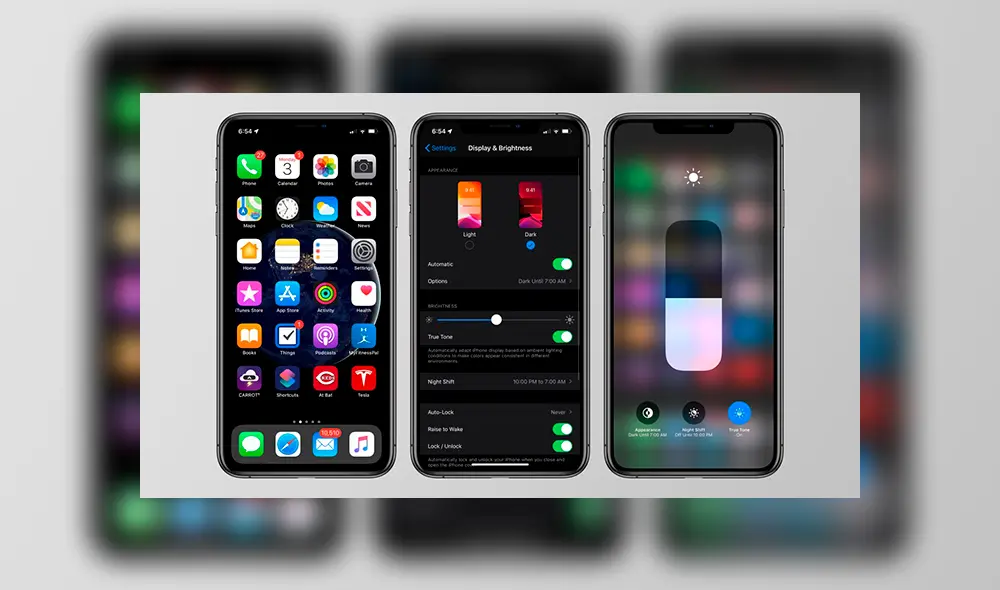 Apple: Así lucirá el modo oscuro que llegará con iOS 13 [VIDEO]