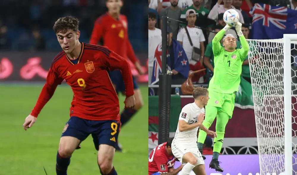 Gavi y Keylor Navas son jugadores destacados en sus selecciones. Foto: Composición AFP Gavi y Keylor Navas son jugadores destacados en sus selecciones. Foto: Composición AFP