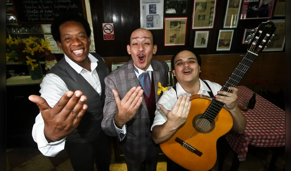 Pedro Juanelo es la voz principal del grupo musical criollo Los Juanelos. (Foto: LR)