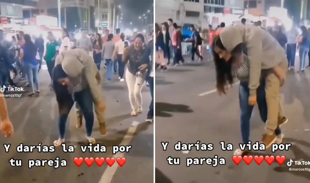 El video ha logrado más de dos millones de reproducciones en TikTok. Foto: composición LR/captura de TikTok/@marcos10gf El video ha logrado más de dos millones de reproducciones en TikTok. Foto: composición LR/captura de TikTok/@marcos10gf