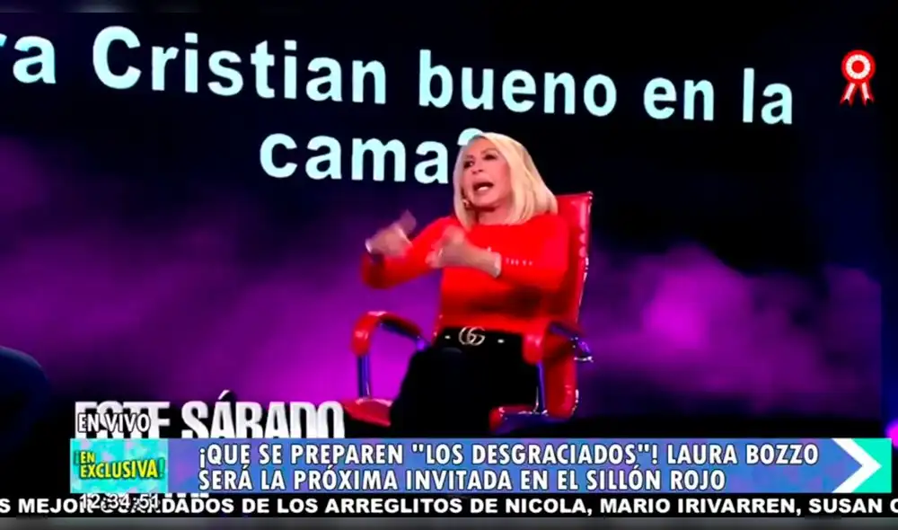 Cristian Zuárez difunde audio de Laura Bozzo pidiendo auxilio tras EVDLV Cristian Zuárez difunde audio de Laura Bozzo pidiendo auxilio tras EVDLV