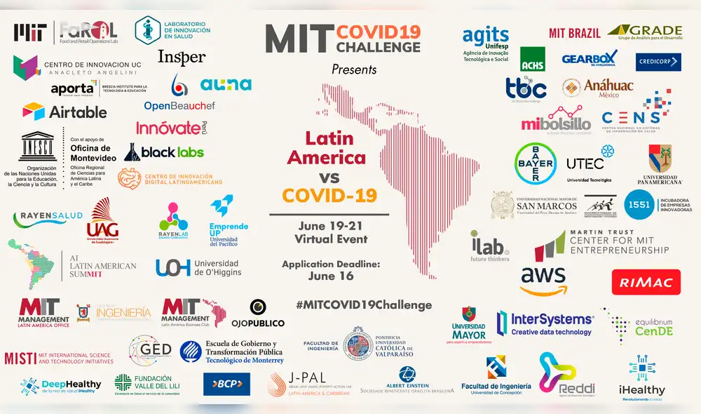 MIT COVID-19 Challenge | Créditos: AbelsonTaylor MIT MIT COVID-19 Challenge | Créditos: AbelsonTaylor MIT