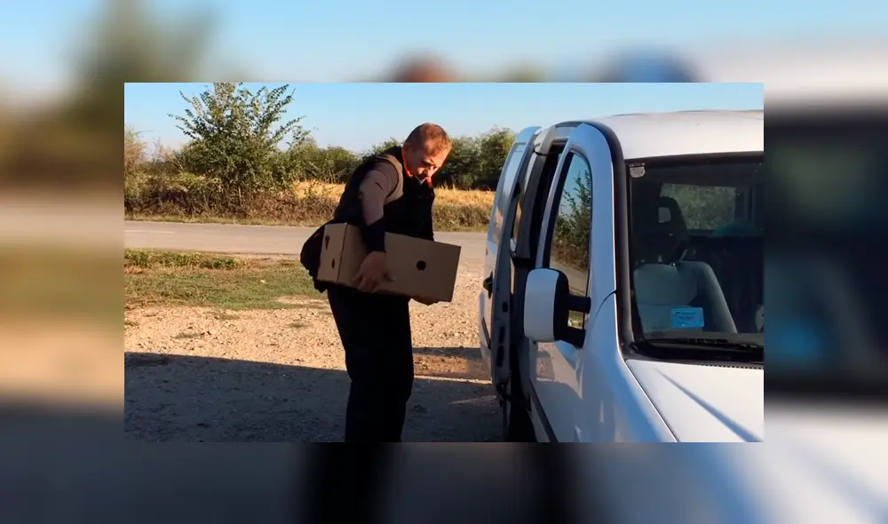 En YouTube, un hombre encontró a unos indefensos perros bebés que fueron abandonados en medio de la carretera. En YouTube, un hombre encontró a unos indefensos perros bebés que fueron abandonados en medio de la carretera.
