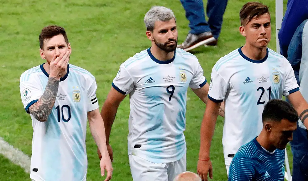 Messi y otro jugadores de la selección argentina quedaron molestos con Conmebol por el mal uso del VAR en la Copa América 2019. | Foto: EFE