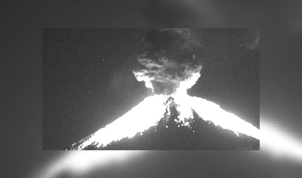 Alerta en México por fuerte explosión del volcán Popocatépetl [FOTOS]