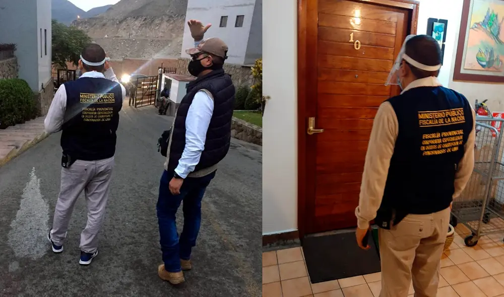 Fiscalía allana 35 viviendas de policías Fiscalía allana 35 viviendas de policías