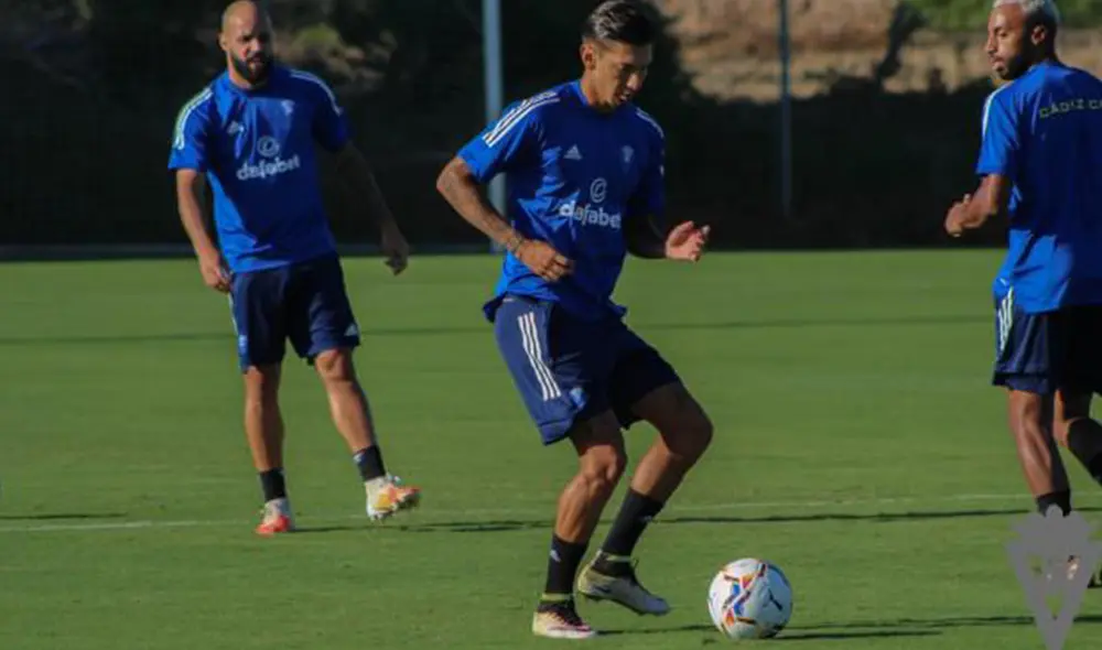 Jean Pierre Rhyner tiene tres años de contrato con el equipo gaditano. Esta es su segunda temporada. Foto: Cádiz CF.