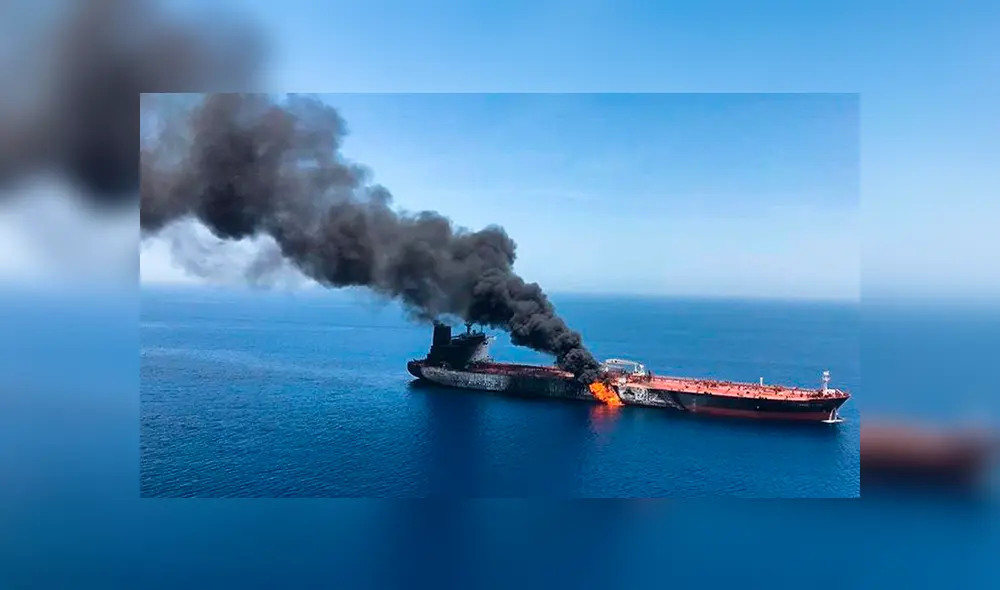 Estados Unidos acusa a Irán de ser "responsable" de ataque a dos petroleros [VIDEO]