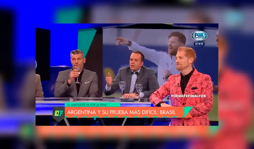 Daniel Avellaneda, periodista de Fox Sports, aseguró que le tiene miedo a la selección chilena.