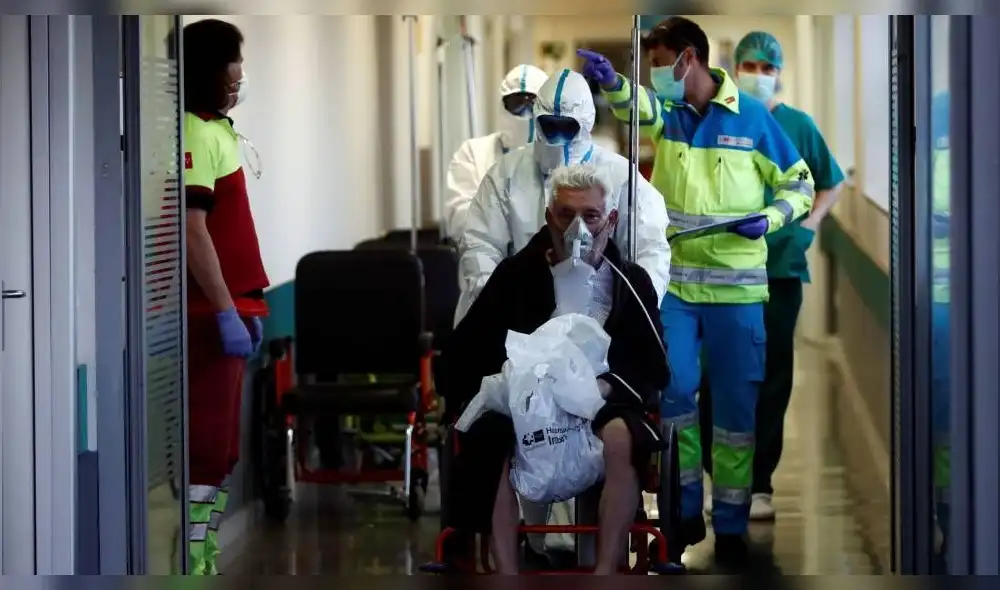 España ha reportado el mayor número de muertos en un solo día. Foto: EFE. España ha reportado el mayor número de muertos en un solo día. Foto: EFE.