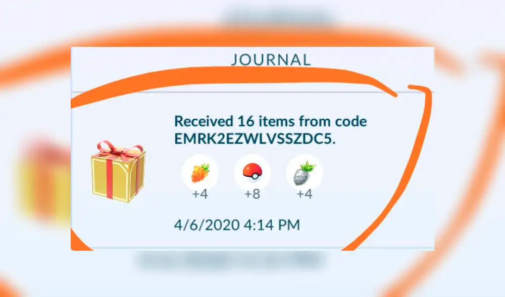 La caja se podrá reclamar por única vez en Pokémon GO.