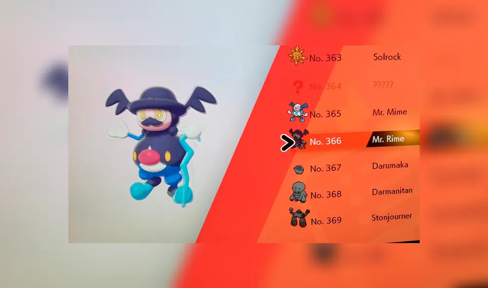 Mr. Rime será la evolución de Mr. Mime en Pokémon Espada y Escudo.