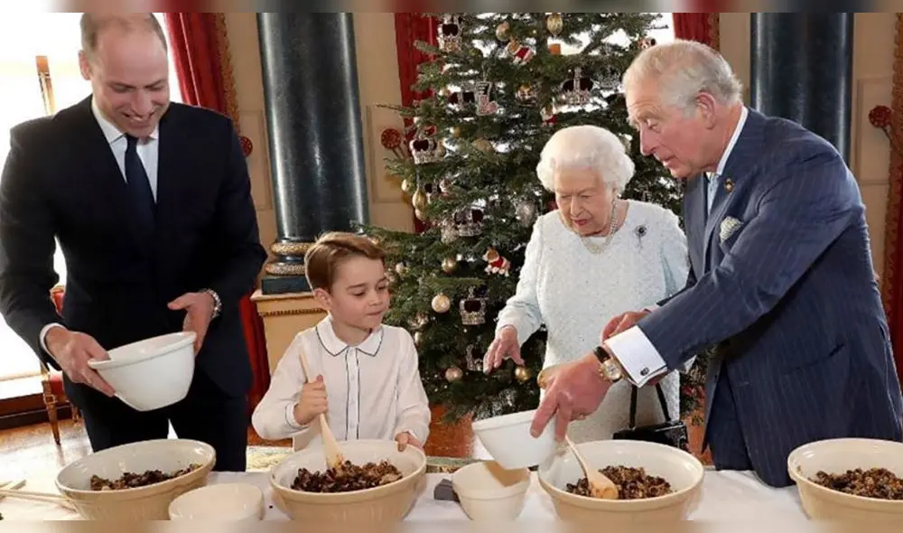 El joven heredero al trono cautivó a usuarios de Instagram cocinando un postre por Navidad