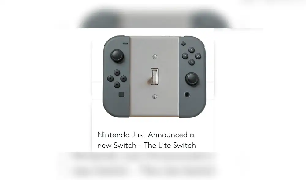 Usuarios comparten divertidos memes con otros periféricos por el anuncio de Nintendo Switch Lite. Usuarios comparten divertidos memes con otros periféricos por el anuncio de Nintendo Switch Lite.