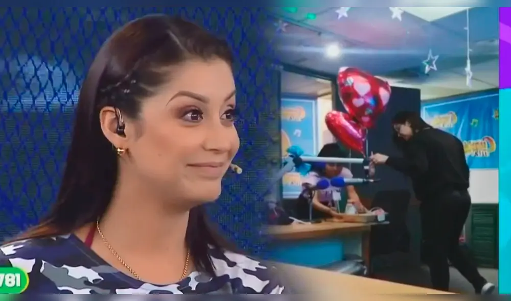 La conductora de "Válgame" puso en aprietos a la expareja de Christian Domínguez.