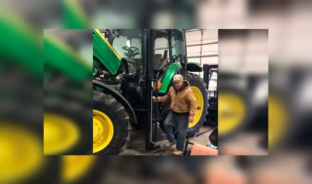 Desliza las imágenes para apreciar el tierno gesto que tuvo un joven con su padre de 89 años para que continúe trabajando.