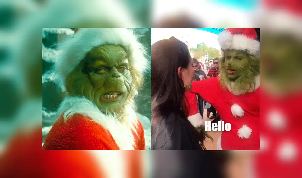 Facebook: Grinch recibe peculiar regalo por Navidad y su reacción cautiva en las redes [VIDEO]