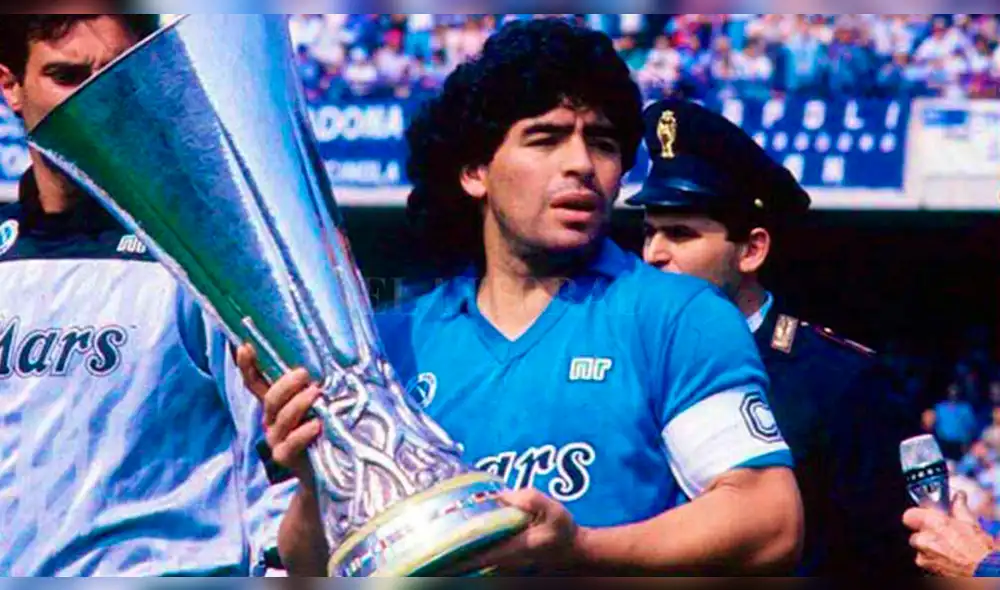 Compañero de Maradona en Nápoli campeón de 1987 es indigente en Italia. Foto: Difusión