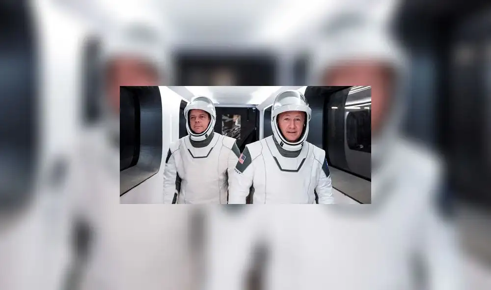 Doug Hurley y Bob Behnken son los astronautas del Crew Dragon. (Foto: AP)