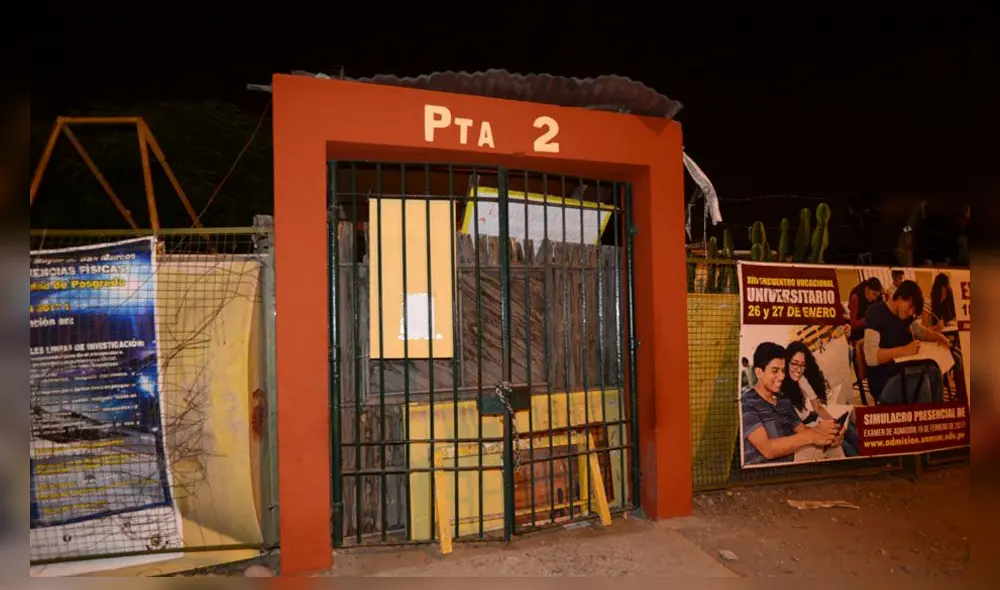 Así fue la toma del campus de San Marcos por los alumnos en contra de las medidas del rector [FOTOS]