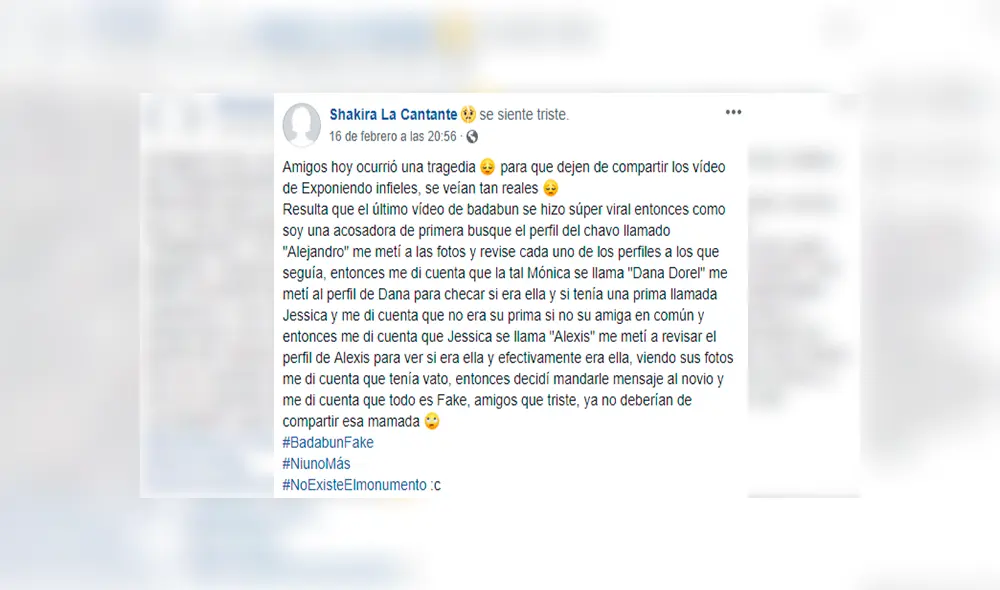 Facebook viral: polémico caso de 'Exponiendo Infieles' fue falso y pruebas lo demostrarían [FOTOS]