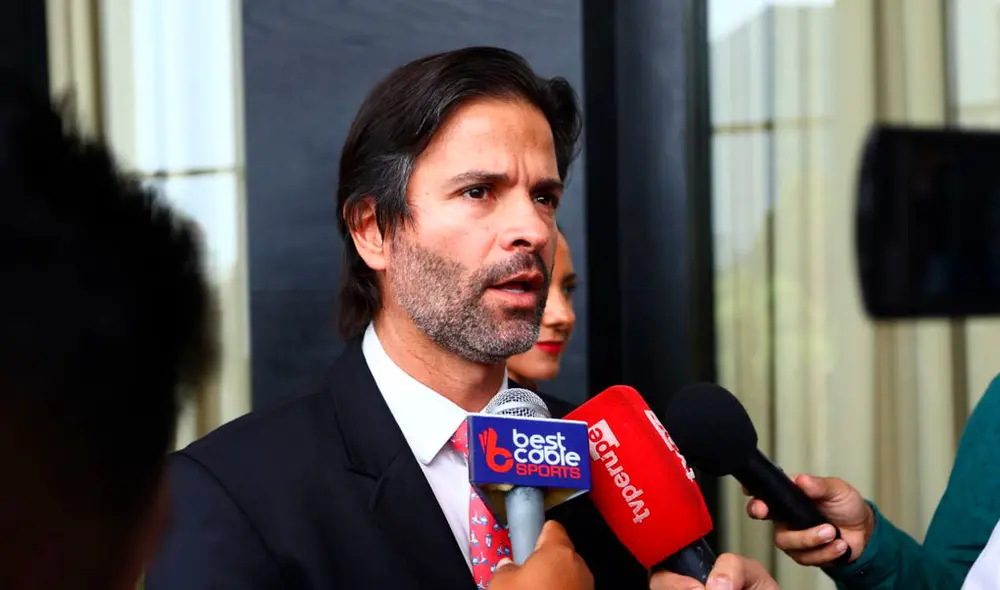 Benjamín Romero es el actual gerente de marketing de la Federación Peruana de Fútbol. Foto: Luis Jimenez