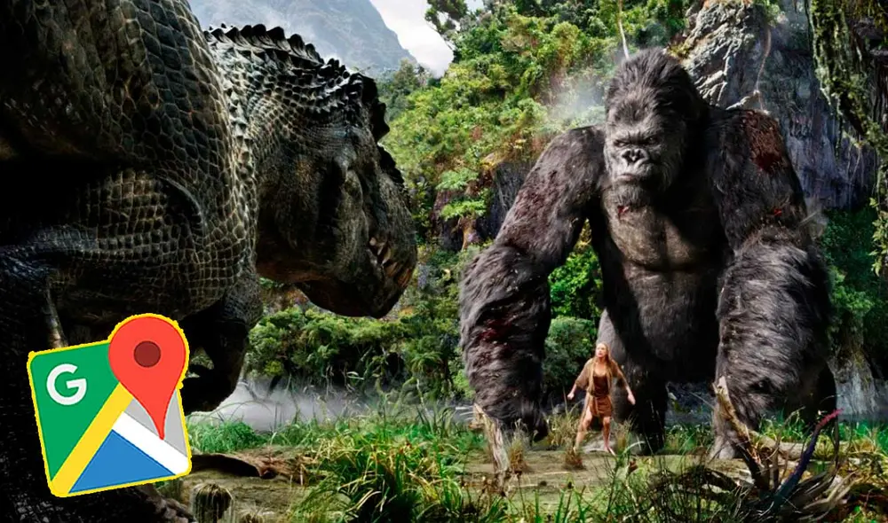 Desliza las imágenes para ver cómo luce el edificio donde se filmó la película King Kong. Foto: captura de Google Maps