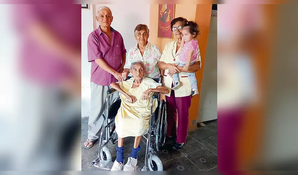 Doña Rosa Aquino, la mujer más longeva de Sullana, cumplirá 108 años
