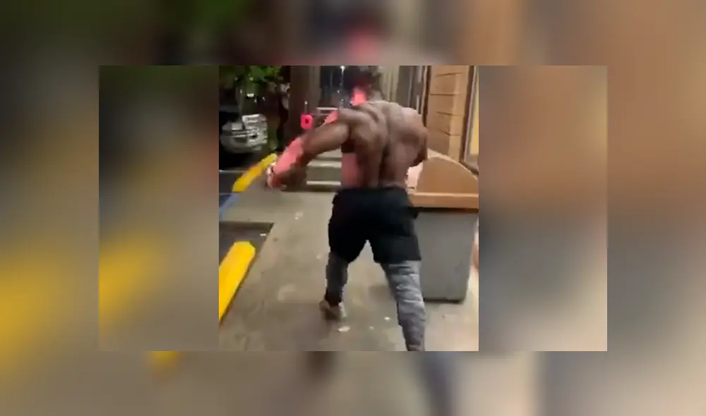 Desliza para ver los momentos más impactantes del video que se hizo viral en Facebook.