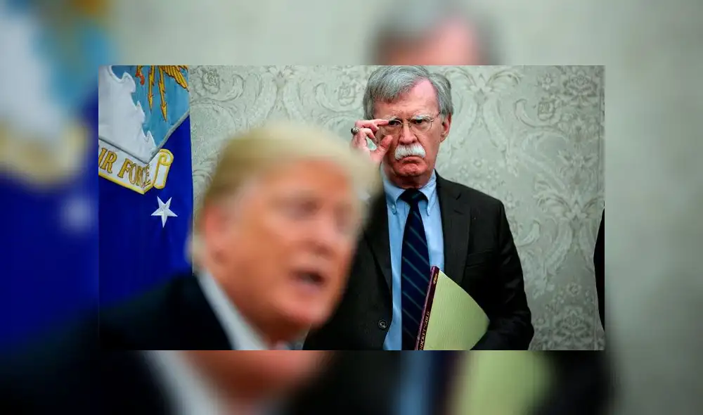 John Bolton fue destituido a través de Twitter por parte de Donald Trump. Foto: