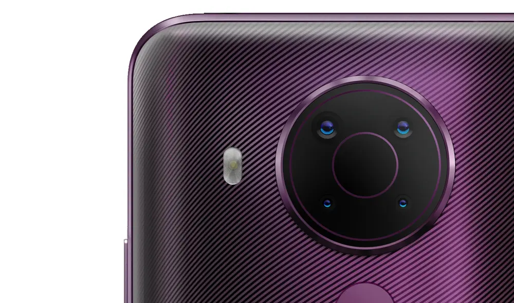 Sistema de cuatro cámaras traseras. Foto: HMD Global Sistema de cuatro cámaras traseras. Foto: HMD Global