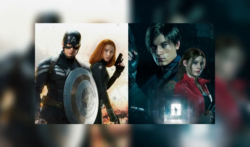 Así lucirían Scarlett Johansson y Chris Evans en Resident Evil.