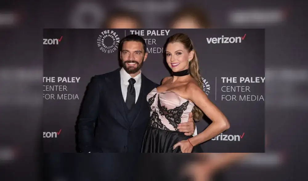 Marjorie de Sousa y Julián Gil coincideron nuevamente en las grabaciones de la telenovela 'Hasta el fin del mundo'. (Foto: Emma Mc Intyre)