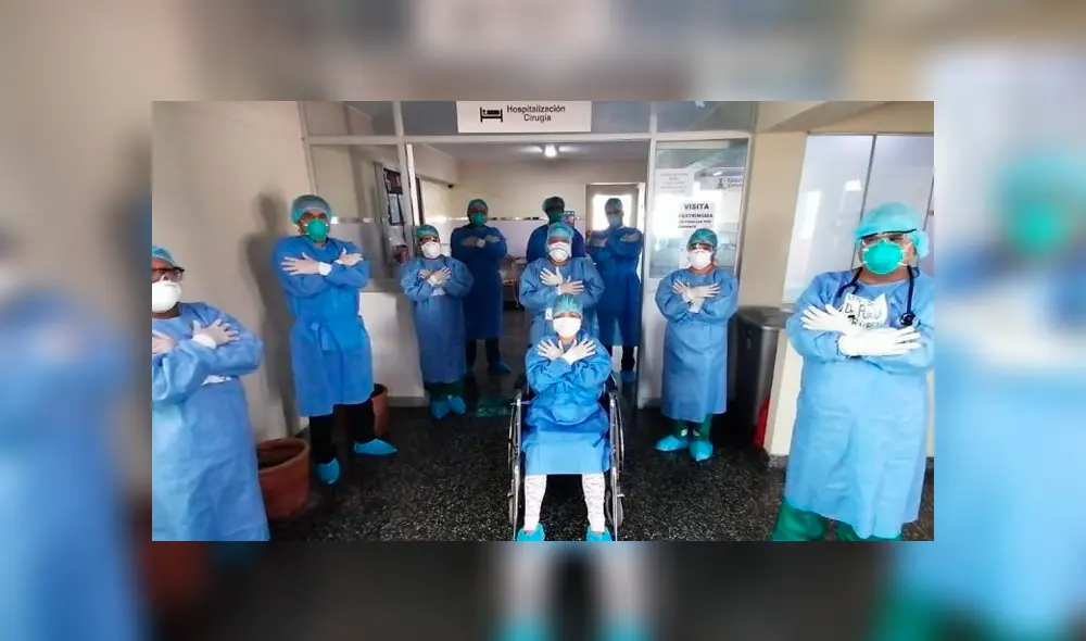 Los pacientes lograron vencer al coronavirus. Foto: EsSalud Los pacientes lograron vencer al coronavirus. Foto: EsSalud