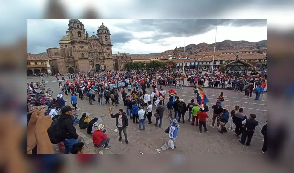 Ronderos llegaron a Cusco este miércoles. Foto: La República