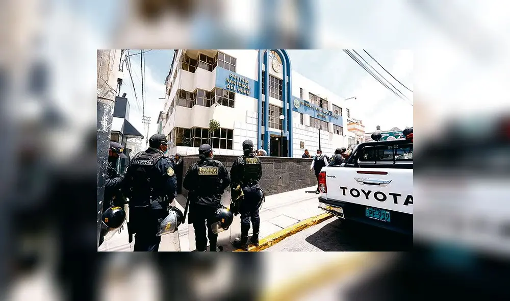 intervención. Efectivos policiales de la División de Investigación Criminal de la Policía quedarán detenidos por diez días. intervención. Efectivos policiales de la División de Investigación Criminal de la Policía quedarán detenidos por diez días.