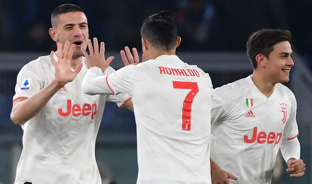 Cristiano Ronaldo marcó el segundo gol del partido entre Juventus y Roma por la jornada 19 de la Serie A de Italia. | Foto: AFP Cristiano Ronaldo marcó el segundo gol del partido entre Juventus y Roma por la jornada 19 de la Serie A de Italia. | Foto: AFP