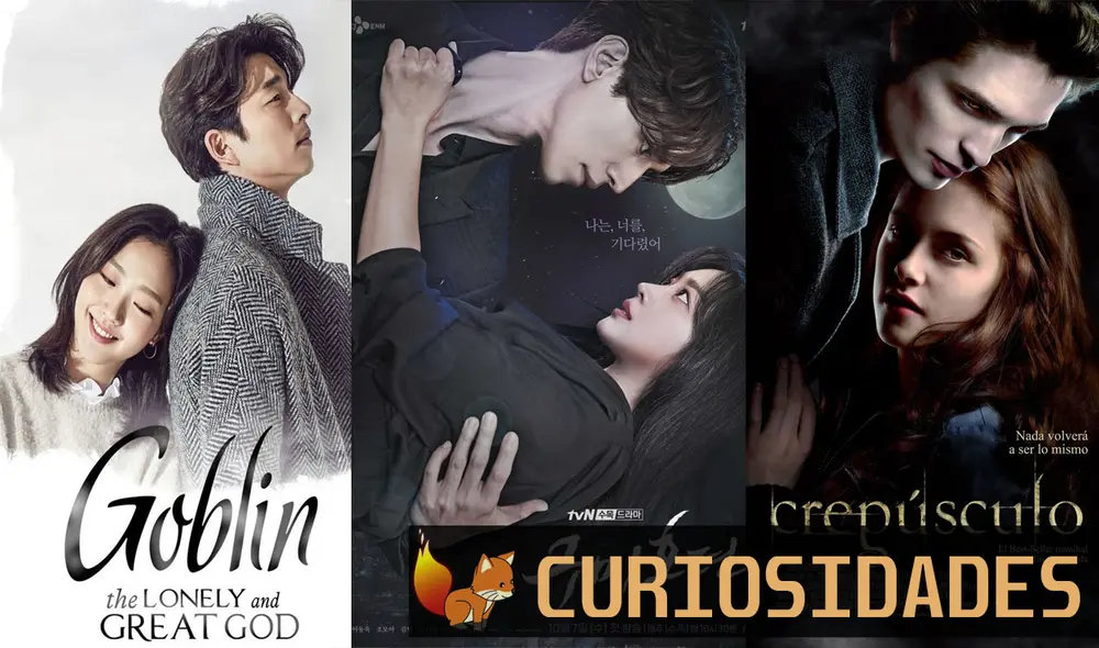 Te presentamos una lista de guiños de Tale of the nine tailed a Goblin y Crepúsculo. Foto: Composición / tvN / Hancinema