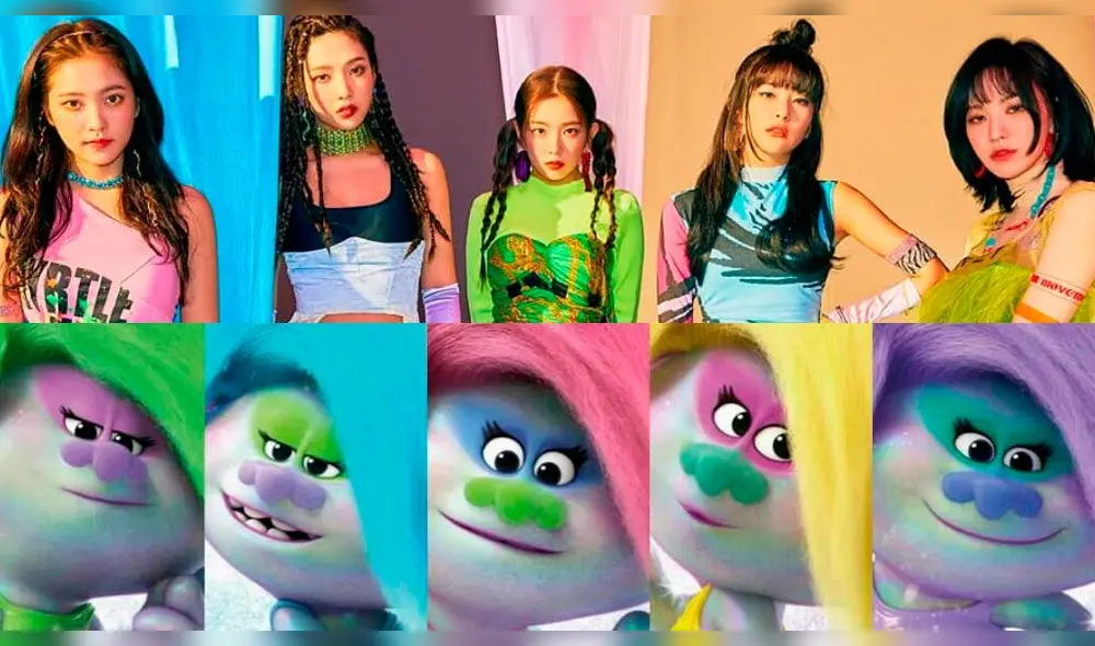 Red Velvet en "Trolls World Tour": revelan a los personajes animados de cada cantante y nuevo teaser con 'Zimzalabim' Red Velvet en "Trolls World Tour": revelan a los personajes animados de cada cantante y nuevo teaser con 'Zimzalabim'
