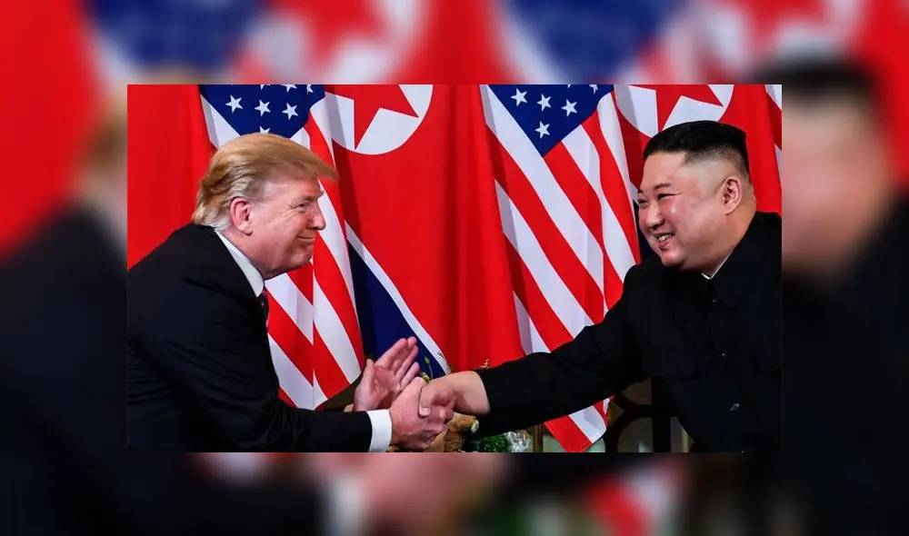 Trump y Kim Jong-un en Corea del Norte. Foto: Difusión. Trump y Kim Jong-un en Corea del Norte. Foto: Difusión.