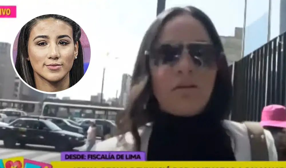 Samahara Lobatón fue acusada por Jorka Otoya de amenaza. Foto: captura Willax/captura ATV Samahara Lobatón fue acusada por Jorka Otoya de amenaza. Foto: captura Willax/captura ATV