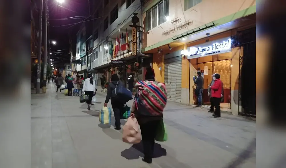 Población está en contra del retorno de ciudadanos a Puno. Población está en contra del retorno de ciudadanos a Puno.