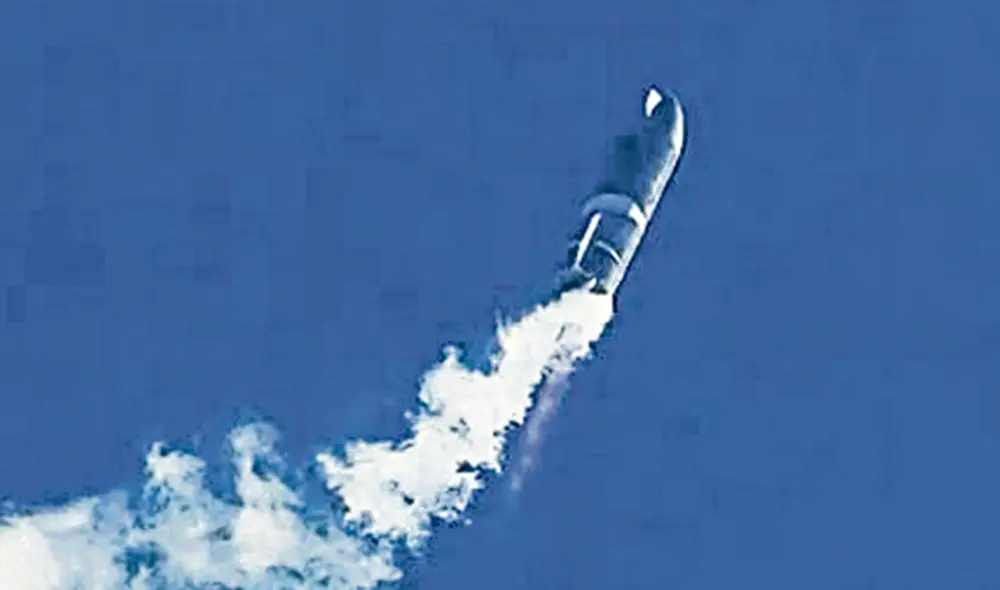 SpaceX Starship: explota prototipo de cohete que Elon Musk planea llevar a Marte Foto: AFP